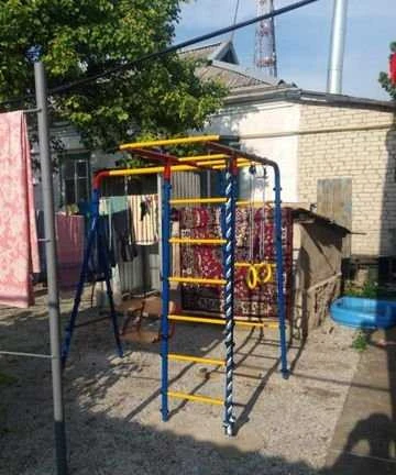 Фото Установка детских спортивных площадок