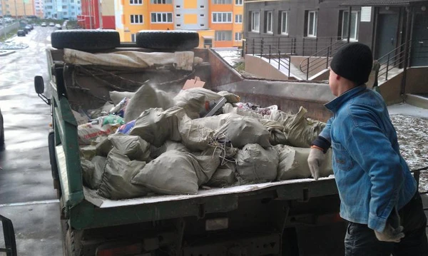 Фото Вывоз строительного мусора