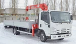 фото ISUZU NPR75LM с манипулятором UNIC UR-V373 (в наличии)