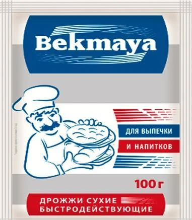 Фото Дрожжи "Bekmaya" для напитков и выпечки.