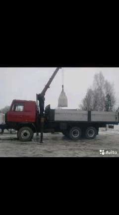 Фото Услуги манипулятора борт 15 тонн стрела 3 тонн вез