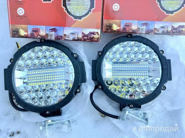 Фото Туманки Яркие Мощные 198 ватт (2 шт) 12-24 вольт