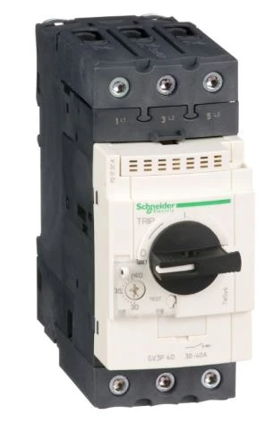 Фото GV3P40 Автоматический выключатель для защиты двигателя 40А Schneider Electric