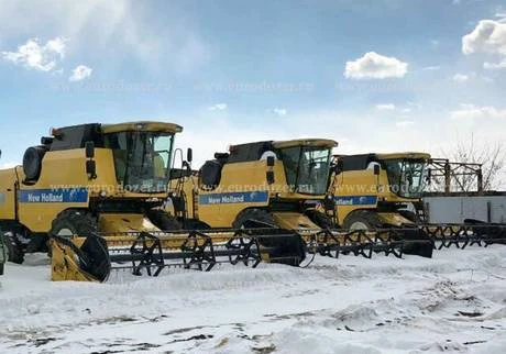 Фото Зерноуборочный комбайн new holland 5080, 1500 м/ч