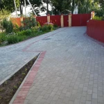 Фото №7 Укладка тротуарной плитки, брусчатки, бордюров