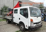 фото Автовышка Socage Т-318 - Nissan Cabstar (двухрядная кабина)