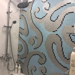 Фото №9 Панно из мраморной и стеклянной мозаики