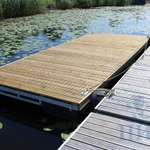 Фото №4 Пирс, понтон для лодки, плавучий пирс, стартовый плот