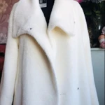 Фото №2 Пальто под альпаку новое 46/48