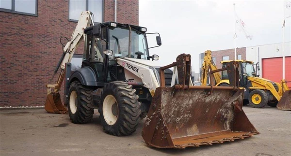 Фото Экскаватор погрузчик terex