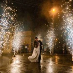 Дорожка холодных фонтанов, спецэффекты на свадьбу