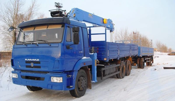 Фото Услуги бортового автомобиля 10т + с прицепом 10т