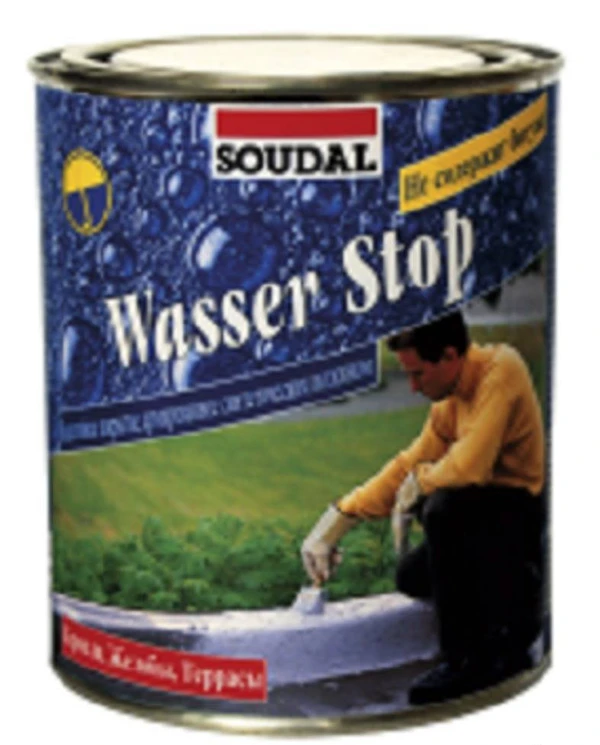 Фото Герметик Wasser stop Soudal (750 гр.)