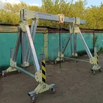 Фото №3 «МППУ-3000у» (Мобильное Подъёмно-перегрузочного устройства) кран козловой алюминиевый