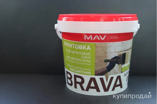 Фото Грунтовки brava acryl под акриловые лаки
