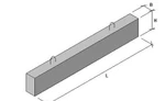 Фото №2 Перемычка 9ПБ 18-37п (1810х120х190 мм) вес 100 кг