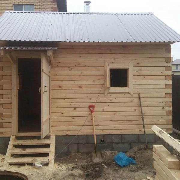 Фото Строительство бани с Нуля до ключа