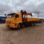 Фото №2 Бортовой КамАз 65115 с КМУ Kanglim 1256