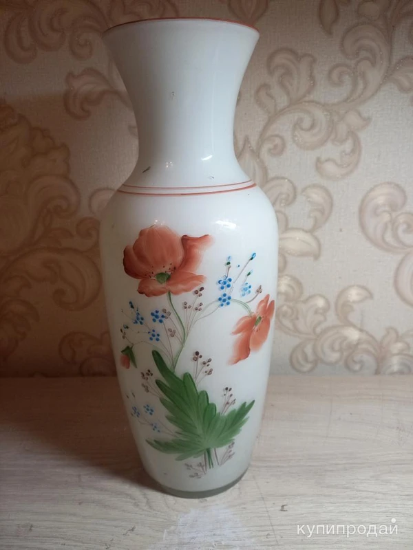 Фото Винтажная Советская фарфоровая ваза