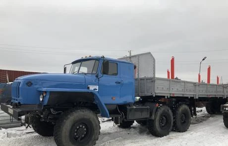 Фото Урал со спальником в цепке