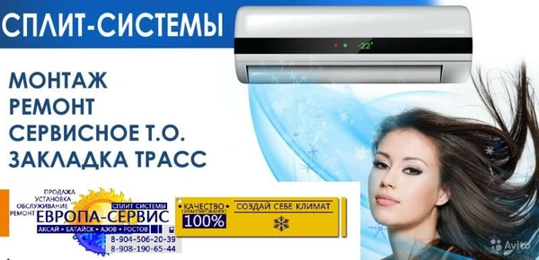 Фото ПРОФЕССИОНАЛЬНОЕ ТЕХНИЧЕСКОЕ ОБСЛУЖИВАНИЕ.РЕМОНТ СПЛИТ СИСТЕМ