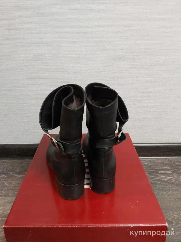 Фото Ботинки женские натуральная кожа