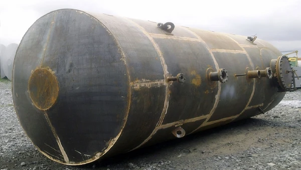 Фото Резервуар горизонтальный РГС-50, диаметр 2800 мм, сталь Ст3сп, 50 м³, 3700 кг