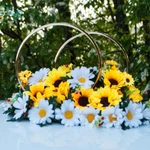 Фото №14 Свадебные кольца на автомобиль