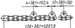 фото Запчасти Р6-КШП Цепь 38,1 в сборе с ковшами.