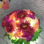 Фото №3 Светильник ночник цветочный