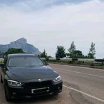 Аренда авто BMW F30 с водителем свадьбу трансфер