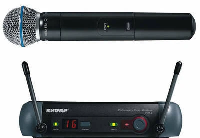 Фото Микрофон SHURE PGX24/BETA58 проф.радиосистема.