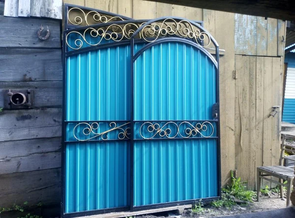Фото Дворовые ворота 