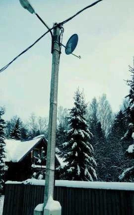 Фото Установка спутниковых антенн