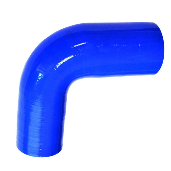 Патрубок силиконовый угловой с переходом Ф 40х60 150х150 90 градусов