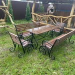 Фото №4 Комплект садовой мебели «ВДОХНОВЕНИЕ» (2 м)