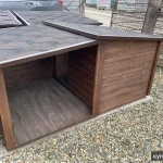 Фото №2 Утепленная будка для собаки с верандой