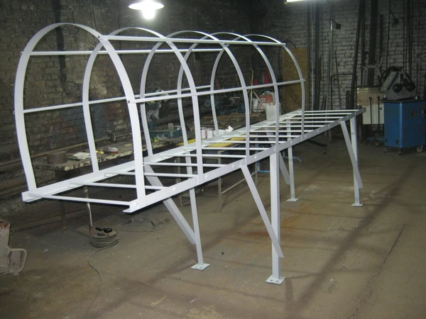 Фото Пожарная вертикальные металлическая лестница в Красноярске