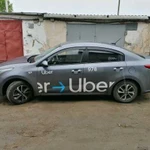 Брендирование, оклейка авто Яндекс Такси и Uber