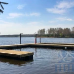 Фото №3 Понтон для плавдома, хаусбота, причал для лодки в сборе