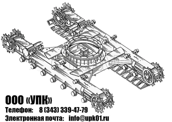 Фото Основная рама на гусеничные экскаваторы Hyundai