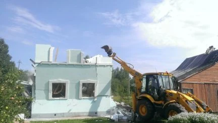 Фото Демонтаж домов, срубов, сараев, бань, гаржей ит.д