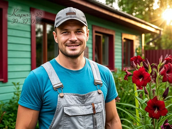 Фото Построим дачный домик в Нефтянике в Пензе Каркас-58