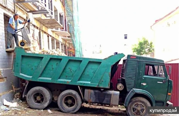 Фото Камаз для вывоза мусора в Омске и Омской Области