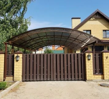 Фото Навесы изготовление и монтаж
