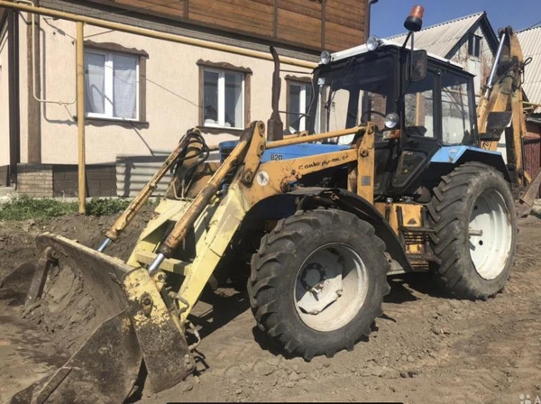 Фото Услуги Эксковатора-погрузчика