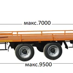 фото Низкорамный прицеп для перевозки дорожно строительной спец техники массой до 8 тонн