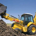 Услуги экскаватора-погрузчика New Holland гидробур