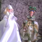 Сувениры из лент сувенирные и интерьерные куклы