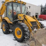 Услуги Экскаватора-погрузчика Jcb